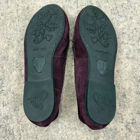 Born Women's brown maroon suede upper loafer, size 9.5/41 - Picture 6 of 8
